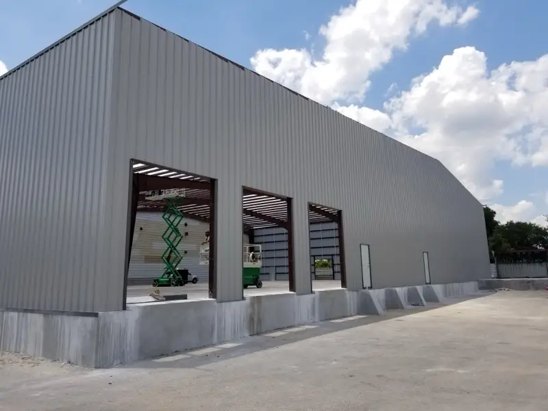 Steel panel manufacturing line, plus 1 more project photo